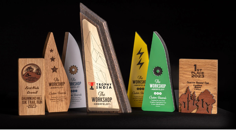 Timeless Wooden Trophies That Celebrate Excellence
