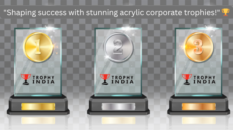 Premium Acrylic Trophy Manufacturers Creating Elegant Customized Awards
