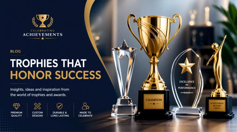 Top Trophy Manufacturers in Delhi NCR for Crystal & Corporate Awards