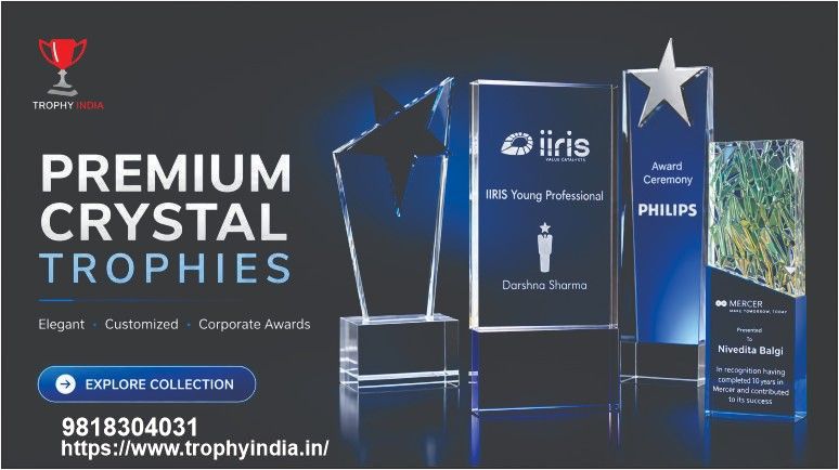 Top Trophy Manufacturers in India for Custom Awards & Corporate Recognition