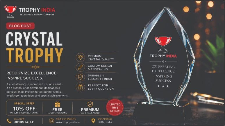 Crystal Trophy: Premium Awards for Corporate Events, Achievements & Recognition