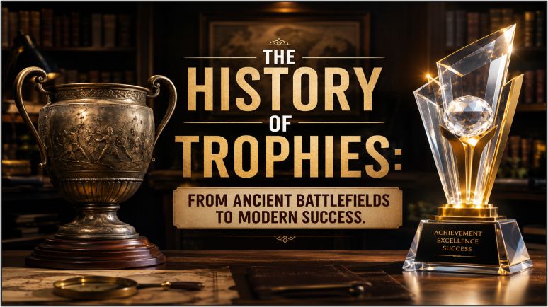 The History of Trophies From Ancient Battlefields to Modern Success
