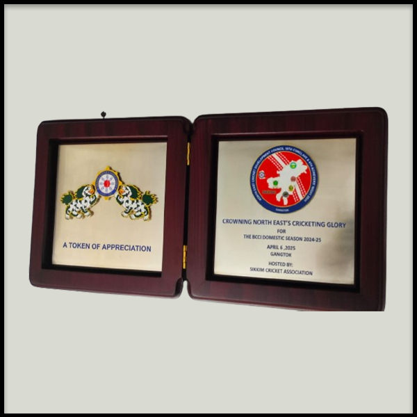 Brown Wooden Folding Memento