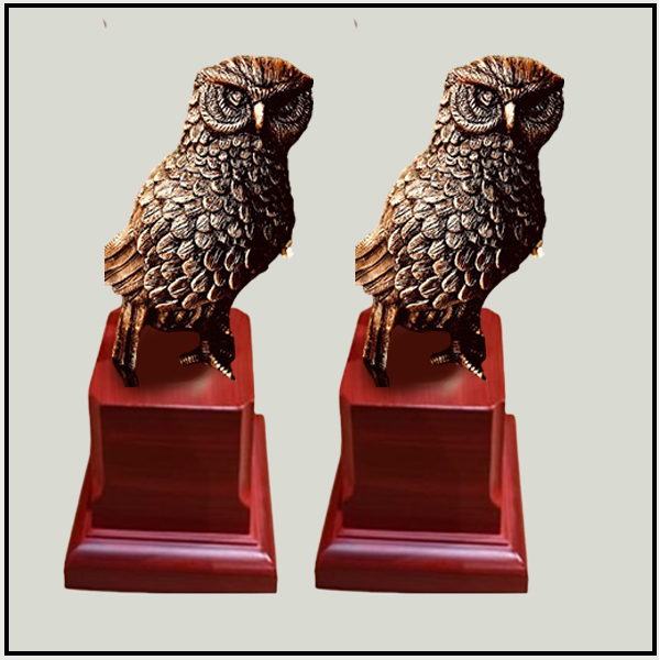 Owl Mascot Trophy