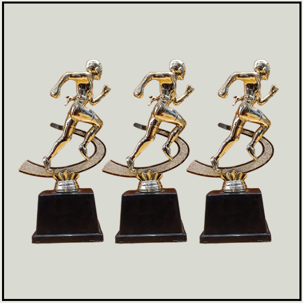 Fiber Running Gold Trophy 001