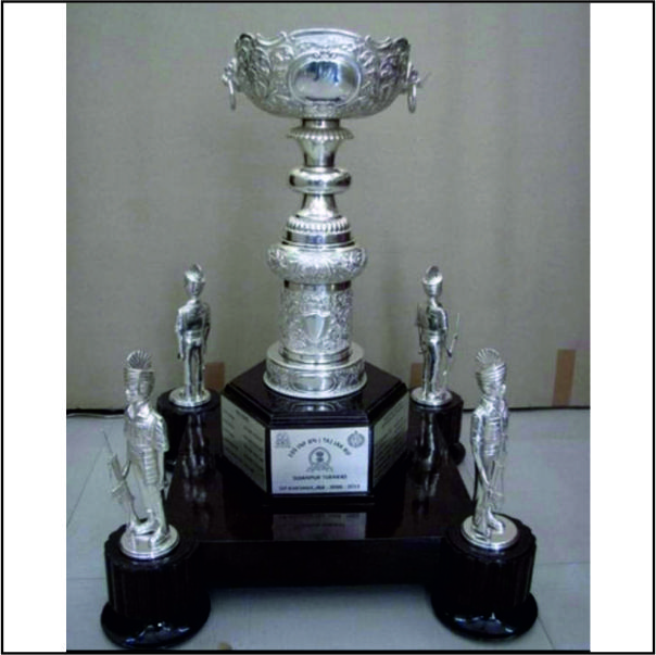 Buy Regimental Silver Trophy with Guard Figures