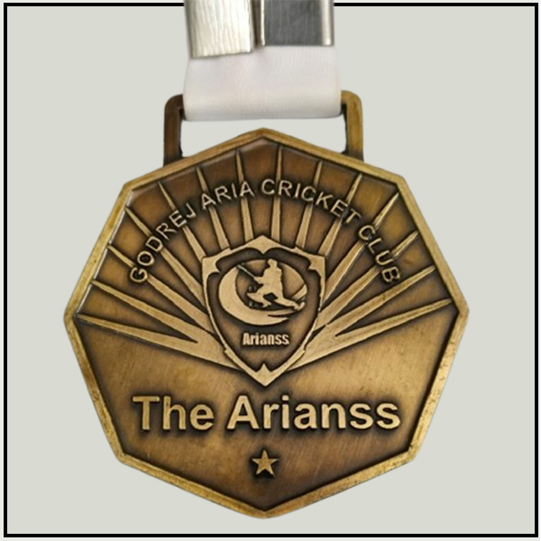 Custom Cricket & Sports Medal Manufacturer | Trophy India