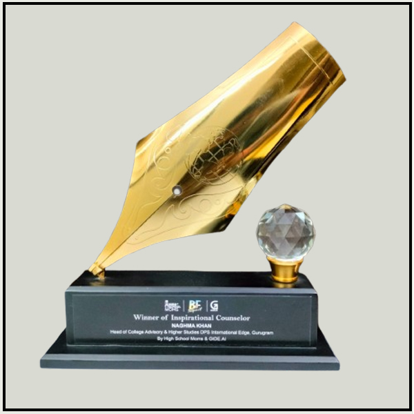 Custom Pen Nib Awards | Academic & Professional Excellence Trophies Delhi NCR