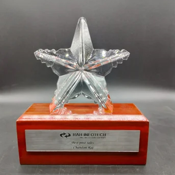 Premier Crystal Trophies Manufacturers | Star Achievement Awards India