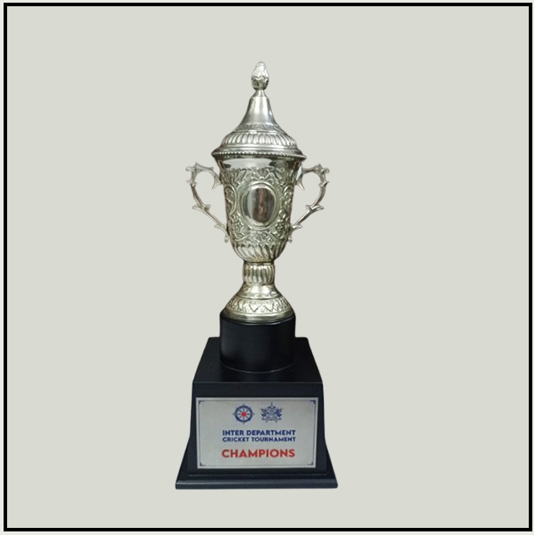 Silver Plated Inter-Department Championship Trophy | Trophy India