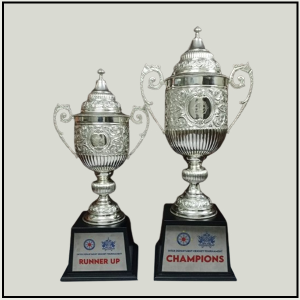 Interstate Friendship Silver Plated Trophy | Trophy India