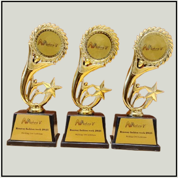 Wreath Star Fiber Trophies | Fashion & Talent Awards Delhi-NCR
