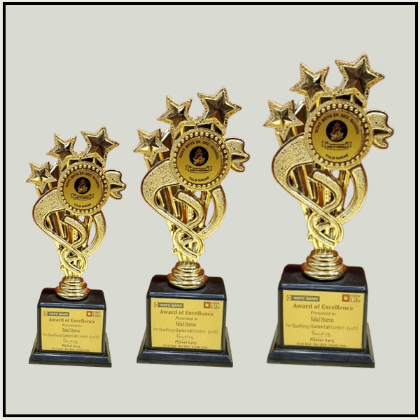 Premium Fiber Trophies Delhi | Award of Excellence Noida & Gurgaon