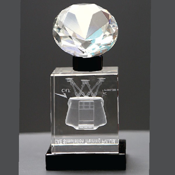 Technical Excellence Trophies Delhi | 3D Laser Simulation Awards | Trophy India