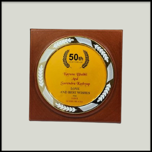 Custom Milestone Wooden Awards Manufacturer in Delhi, Gurgaon & Noida