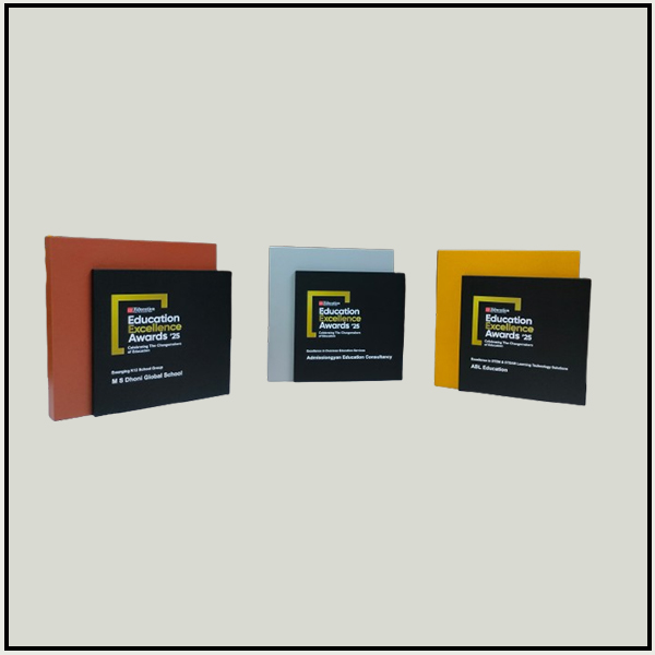 Contemporary Square Corporate Awards Delhi | Education Excellence Mementos