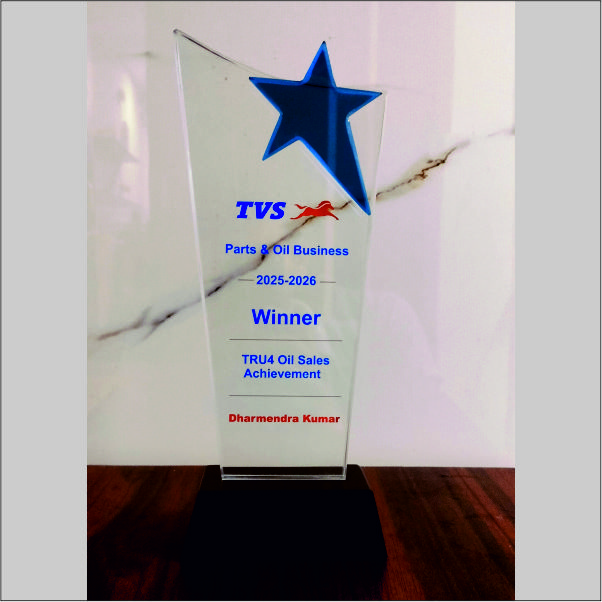 Custom Sales Achievement Glass Trophy Manufacturer Delhi NCR