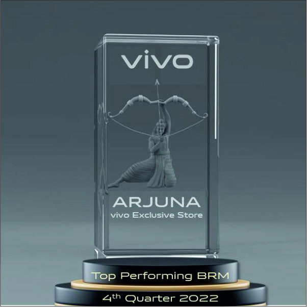 Custom Crystal Cube Trophies | 3D Laser Engraving Delhi NCR