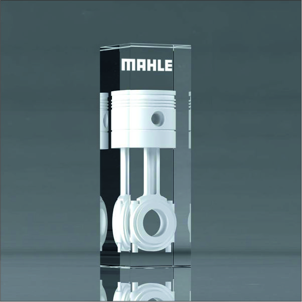 Premium Crystal Cube Trophies Delhi | Custom 3D Engraved Awards