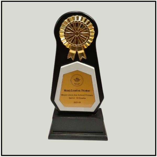 Custom School & Creative Awards Delhi | Wooden Trophy Manufacturers