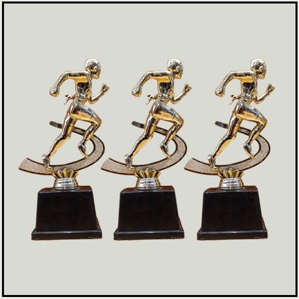 Gold Runner Fiber Trophies | Sports Day & Athletics Awards Delhi-NCR