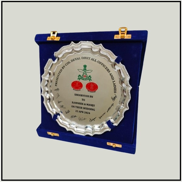 Silver Scalloped Salver Awards