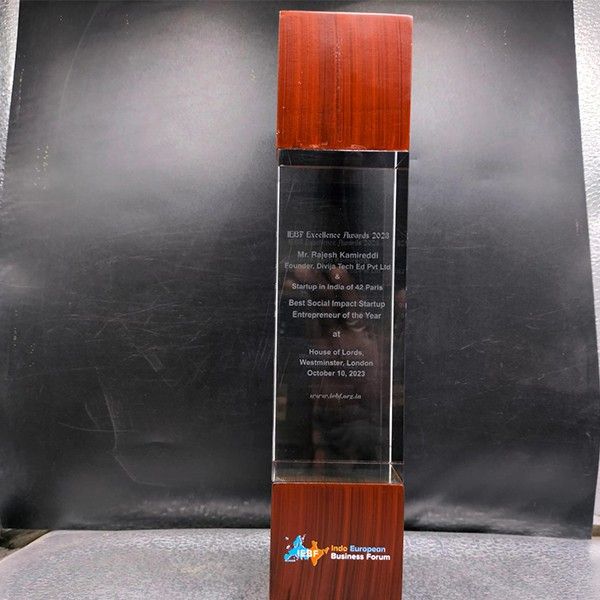 Crystal Excellence Awards Delhi | Business Forum Trophies | Trophy India