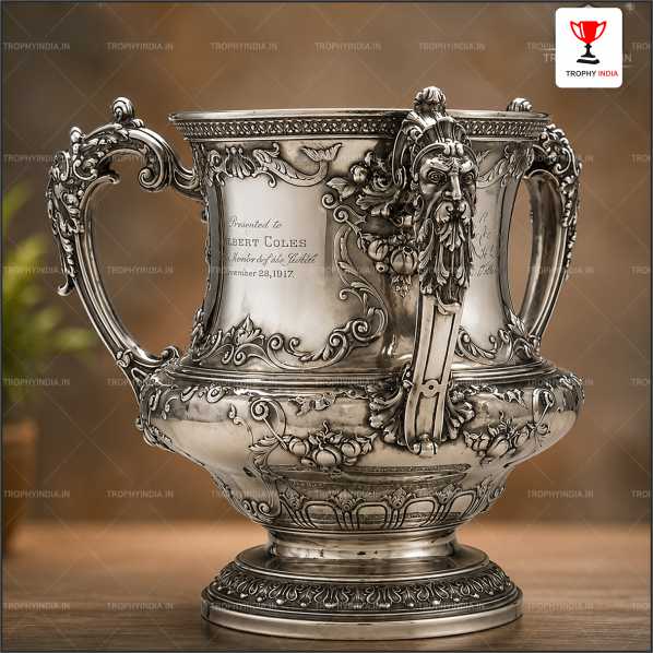 Buy Luxury Antique Silver Trophy | Heritage Military Awards India