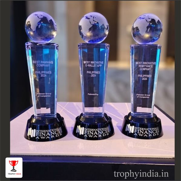 Global Crystal Trophies for Corporate & Government Recognition