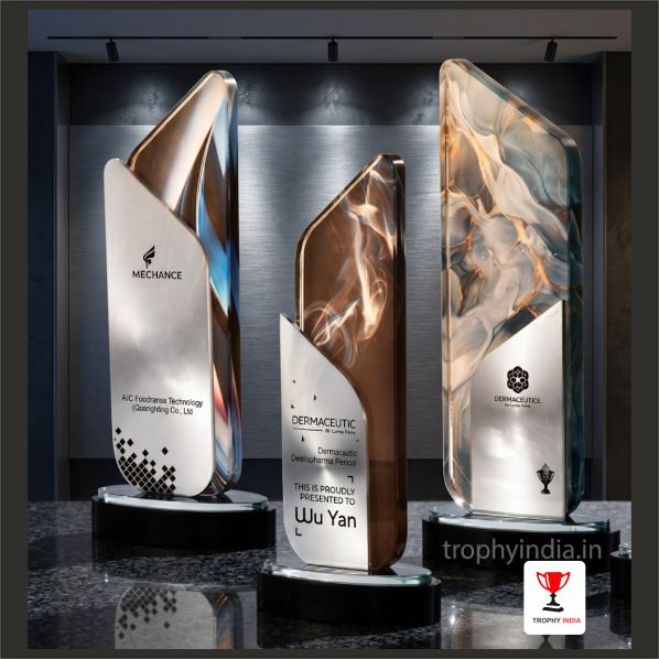 Majestic Tower Crystal Trophies for Executive & Diplomatic Recognition