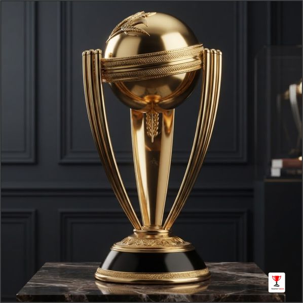 Premium Handcrafted Gold Championship Cup Cricket Trophy | TrophyIndia
