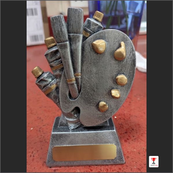 Premium Handcrafted Fine Arts Palette Painting Championship Trophy | TrophyIndia