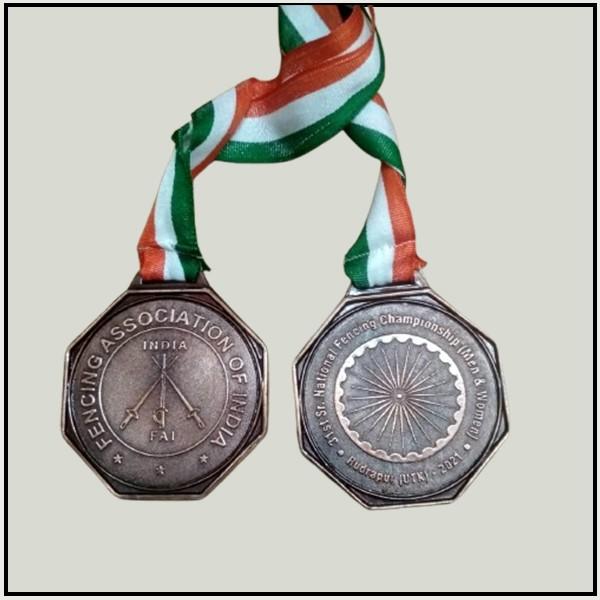 Custom National Sports Championship Medals Manufacturer Delhi NCR