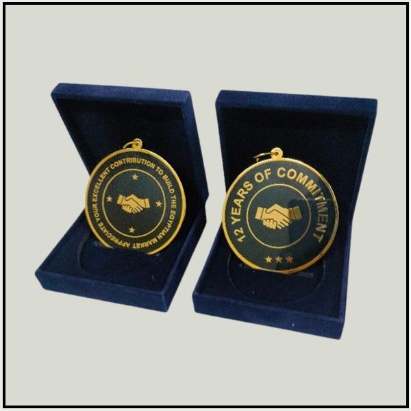 Premium Corporate Excellence Medals with Box Manufacturer Delhi NCR