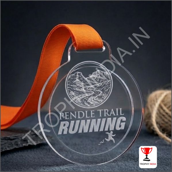 Customized Acrylic Medals - UV Printed & Laser Etched (8-12mm)