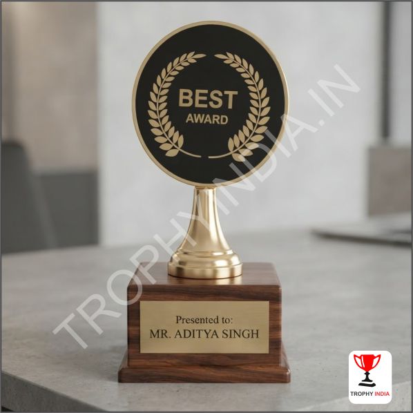 New Arrival Round Metal Awards & Trophy