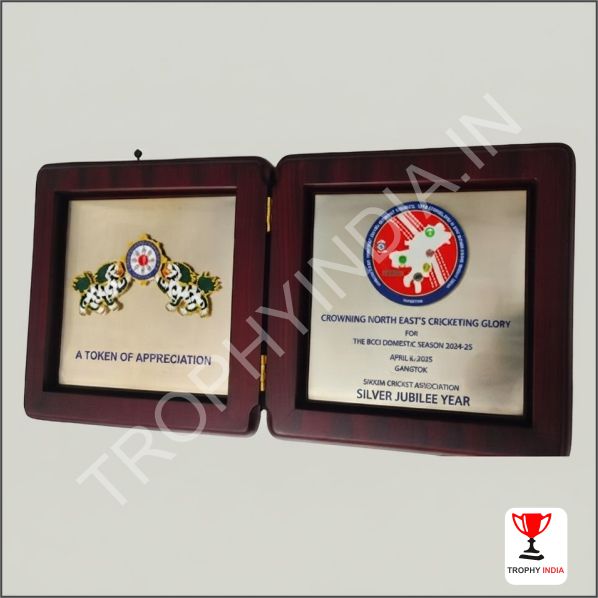 Customized Wooden Award Box | Sports & Cricket Trophies Delhi NCR