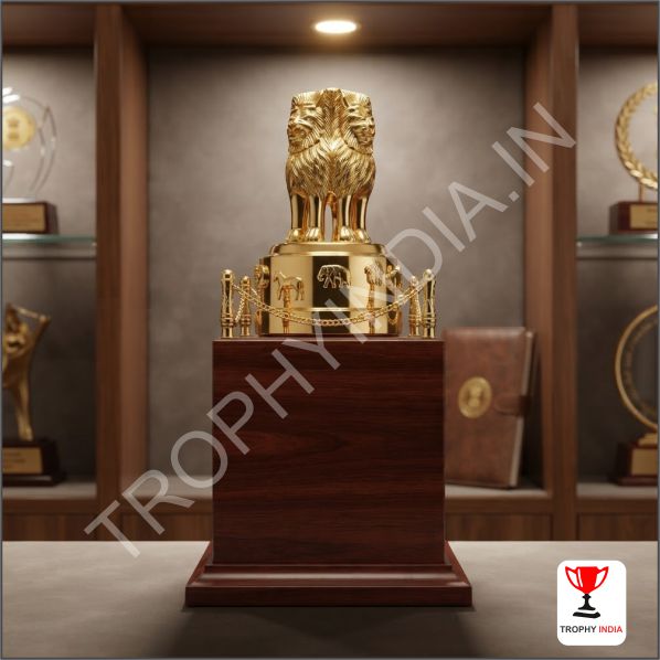 Ashoka Stambh Trophy | Customized Government & Military Awards Delhi
