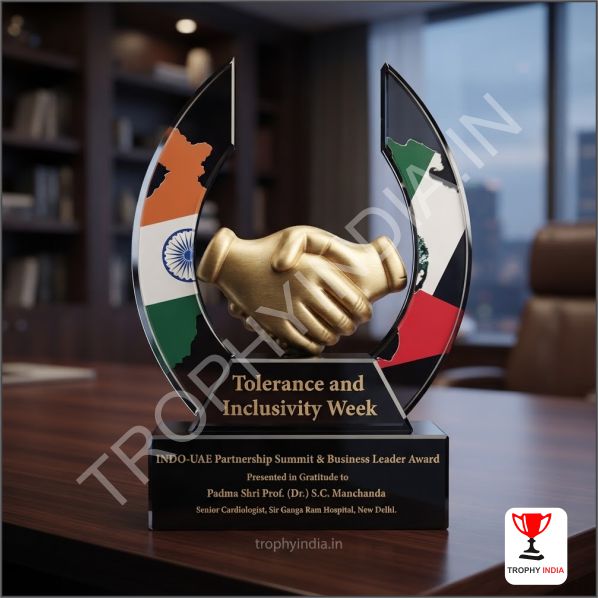 Customized International Partnership Awards | Global Leader Trophies Delhi