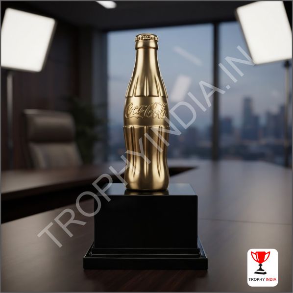 Premium Customized Gold Plated Metal Trophy | Trophy India