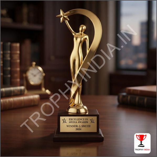 Luxury Metal Achievement Awards | Custom Corporate Trophies Delhi NCR