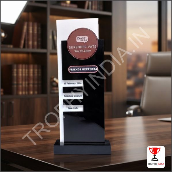 Desktop Acrylic Certificate Plaque