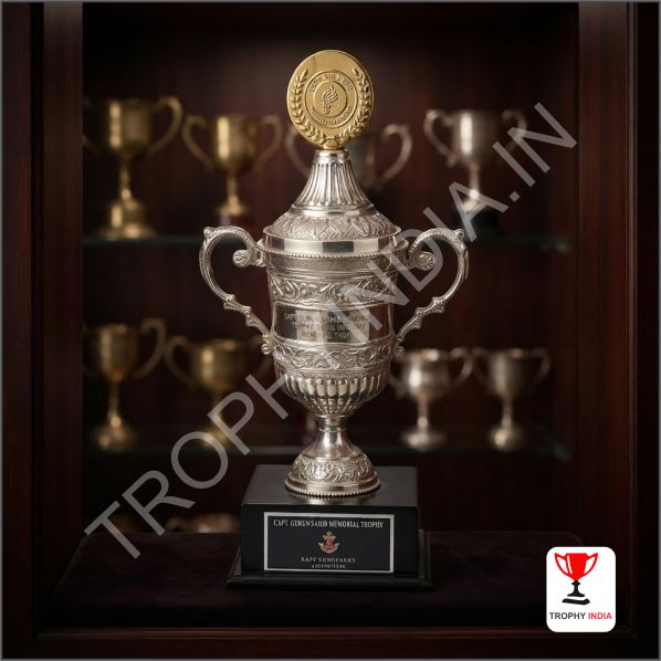 Metal Handcrafted Customized Army & Sports Camp Trophy