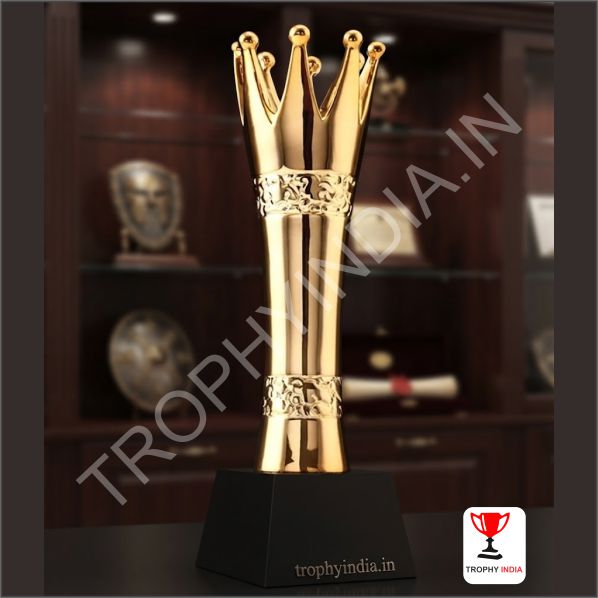 Custom Crown Victory Trophies & Awards | TrophyIndia