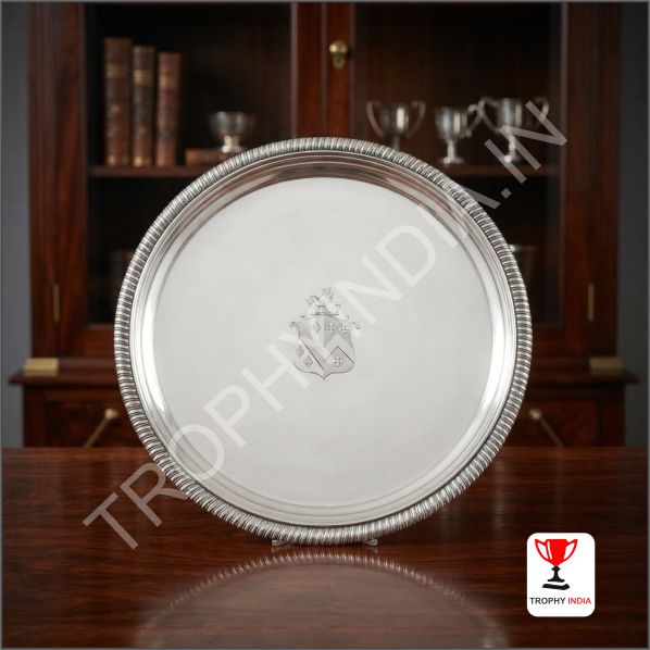 Custom Engraved Round Salver Trophies | Trophy India