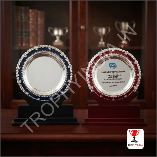 Personalized Ceramic China Plate Mementos - Photo & Logo Awards