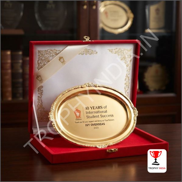 Salver Plate Trophies & Mementos - Budget Friendly & Unbreakabl
