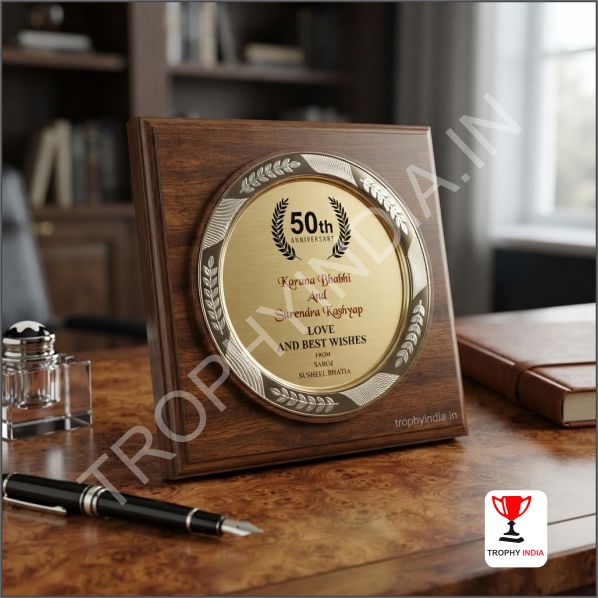 Custom Milestone Wooden Awards Manufacturer in Delhi, Gurgaon & Noida