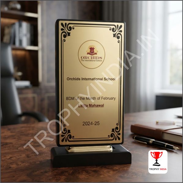 Custom School & Creative Awards Delhi | Wooden Trophy Manufacturers