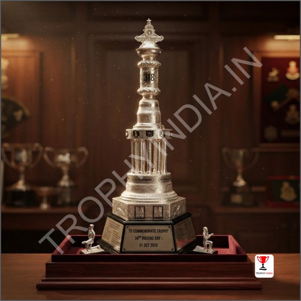 Rising Day Commemorative Silver Pillar